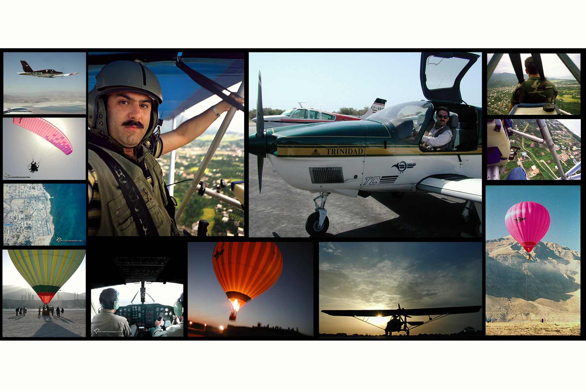 Ramin Barzegar aerial exploration