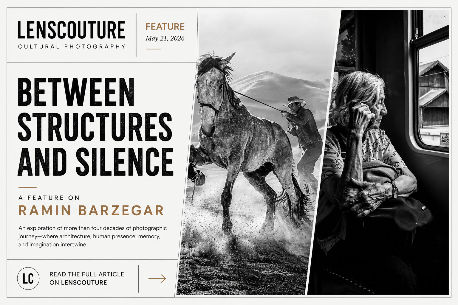 LensCouture — Between Structures and Silence — Ramin Barzegar