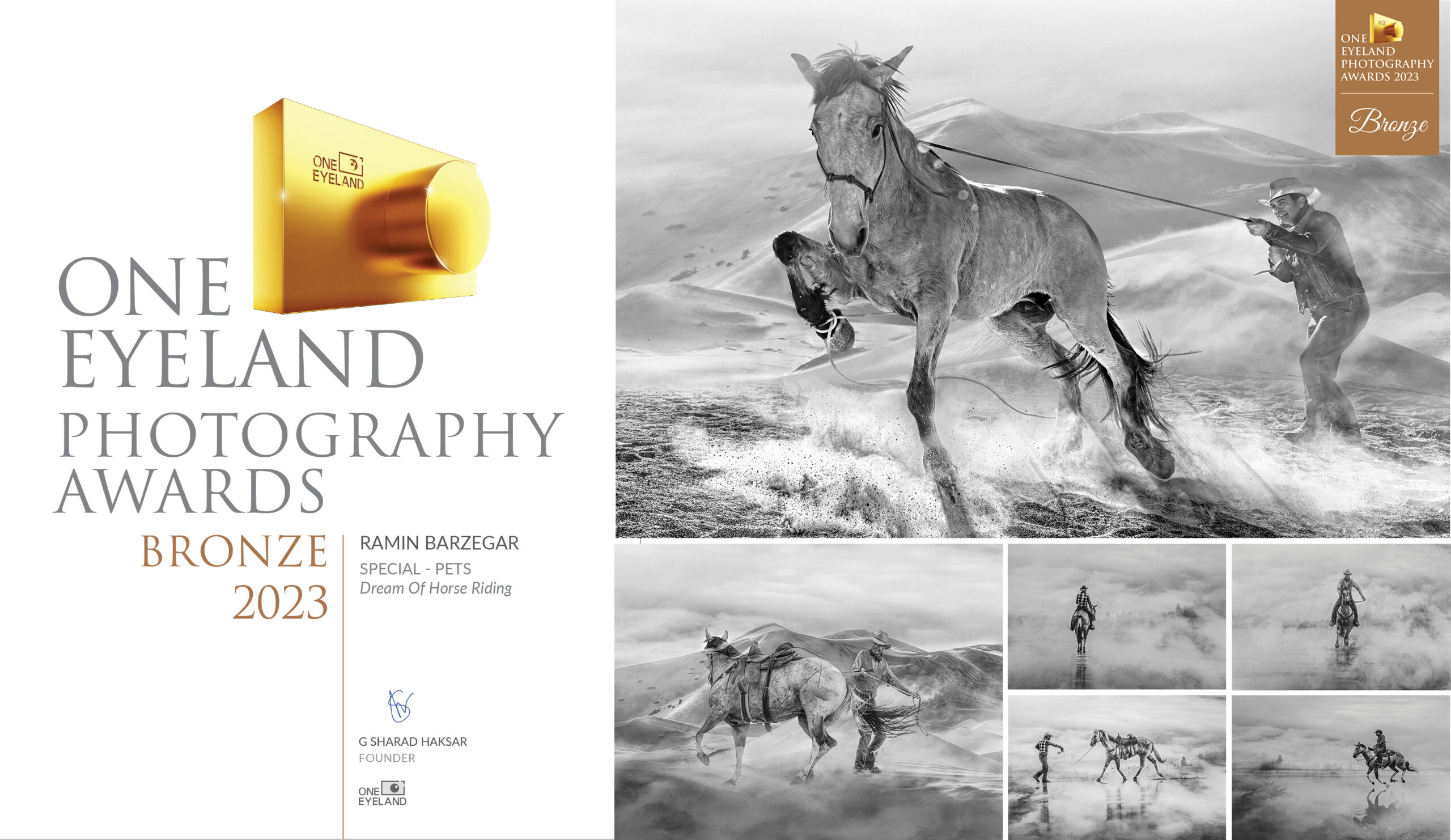 One Eyeland Photography Awards 2023 - Dream Of Horse Riding - Ramin Barzegar